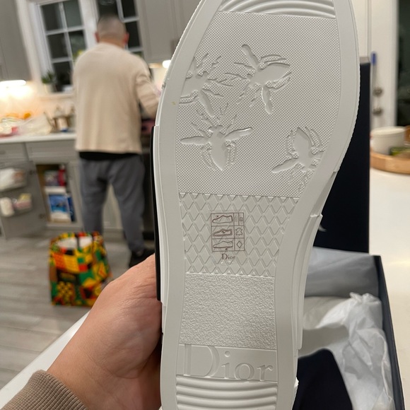 Men’s Dior canvas oblique sneakers